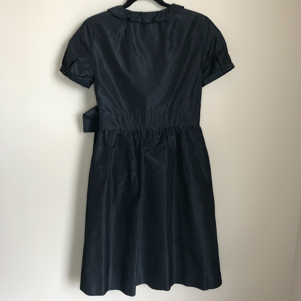 J. Crew Silk Taffeta Wrap Dress - Picture 8 of 14